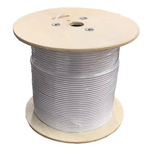 RG6 Plenum Coaxial Dual Shield Cable 1000 Ft