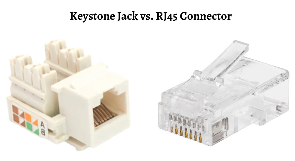 Choosing The Right Termination- Keystone Jack vs. RJ45 Connector