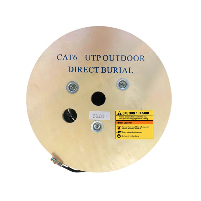 Cat6 Outdoor Direct Burial Gel Filled Unshielded Cable