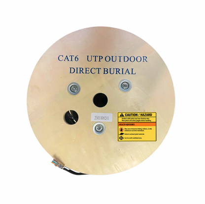 Cat6 Outdoor Direct Burial Gel Filled Unshielded Cable