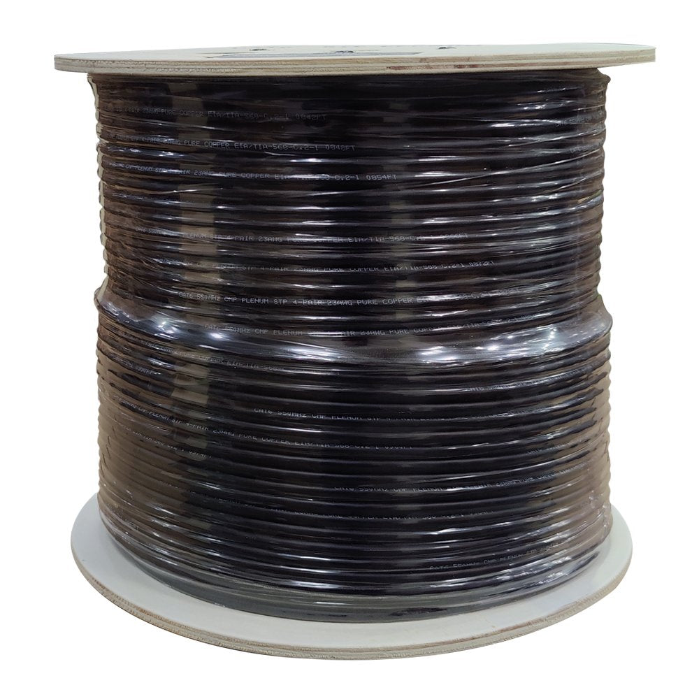Cat6 Plenum Shielded STP Pure Copper 23 AWG