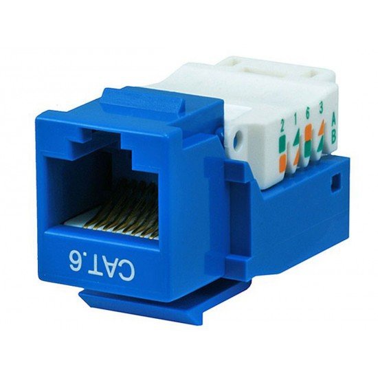 Cat6 Toolless Keystone Jacks Pack of 50