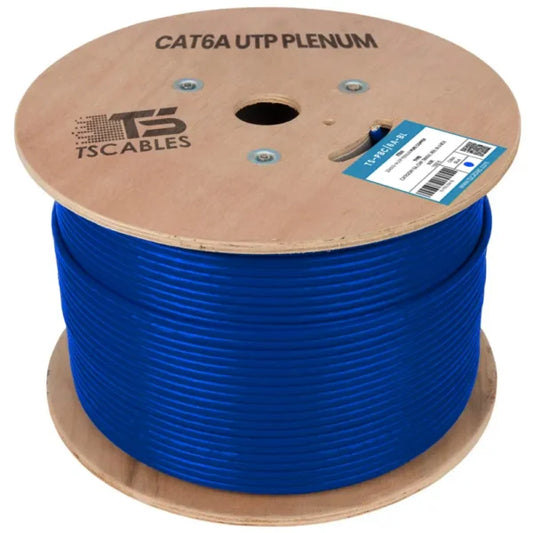 Cat6a Plenum UTP Bulk Ethernet Cable in Different Color