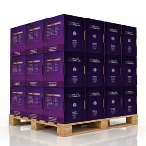 Cat6 Plenum UTP 100% Solid Bare Copper, 550mhz , ETL Listed | Pallet of 36 Boxes